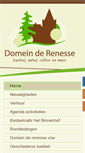 Mobile Screenshot of domeinderenesse.be